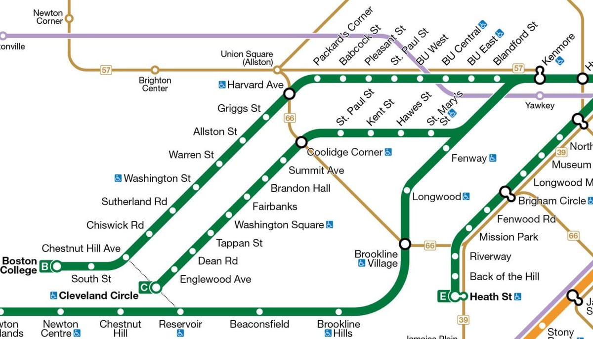 MBTA ногоон шугам зураг