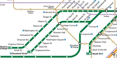 MBTA ногоон шугам зураг