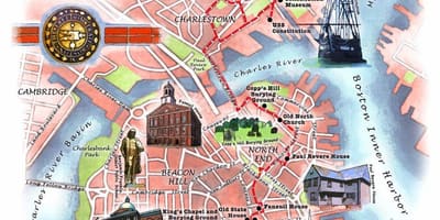 Эрх чөлөө trail зураг Бостон