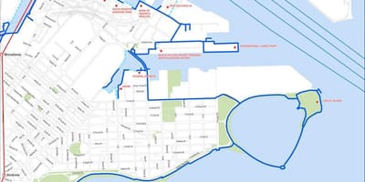 Harborwalk Бостон газрын зураг